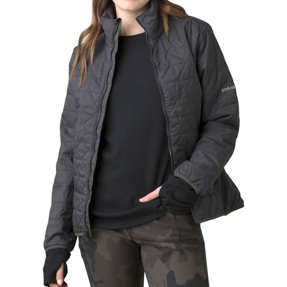 NWT prAna CHARCOAL GRAY ALPINE AIR JACKET COAT SIZE XS 1968511